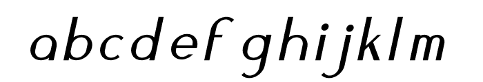 Glamy Italic FONT