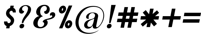 GlathenFantastic-Italic Font OTHER CHARS