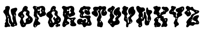 Glayouzz Font UPPERCASE