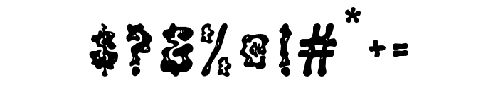 GlayouzzRegular Font OTHER CHARS