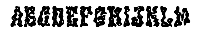 GlayouzzRegular Font UPPERCASE