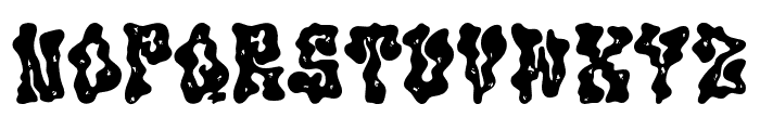 GlayouzzRegular Font UPPERCASE