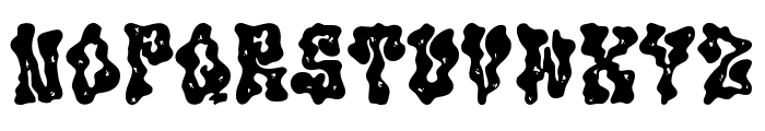 GlayouzzRegular Font LOWERCASE