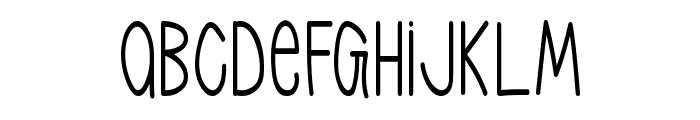 Gleaming Christmas Font LOWERCASE