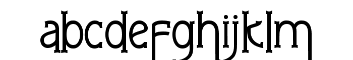Gleams serif display Font LOWERCASE