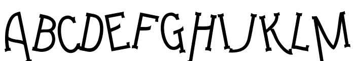 Gleams serif playful Font UPPERCASE