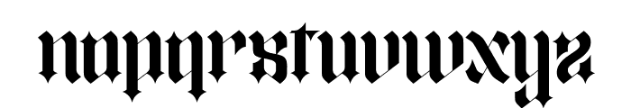 Gledius Font LOWERCASE