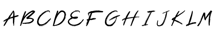 Glemor Typeface Regular Font LOWERCASE
