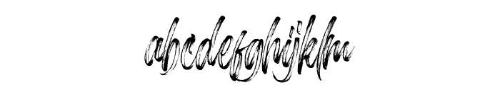 Glenny SVG Font LOWERCASE