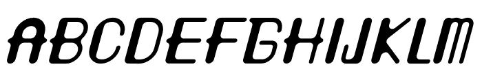 Glexycom Font UPPERCASE