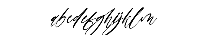 Gleythona Dighunt Italic Font LOWERCASE