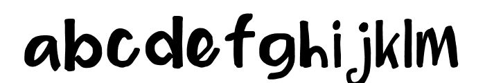 Glicos Font LOWERCASE
