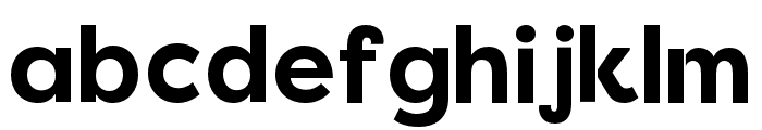 GlideSans-Regular Font LOWERCASE