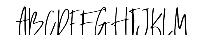 Gliffin Font UPPERCASE