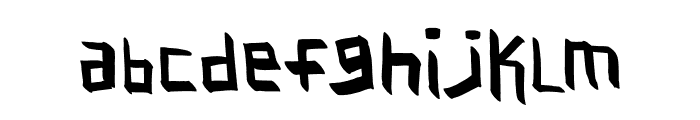 Glimmera Font LOWERCASE