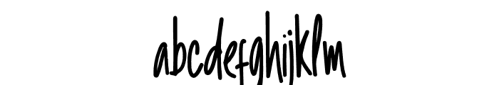 Glimmerbug Font LOWERCASE