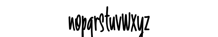 Glimmerbug Font LOWERCASE