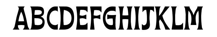 Glimpse Regular Font UPPERCASE