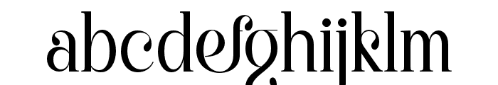 GlimseRegular Font LOWERCASE