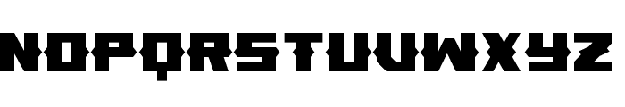 Glint Race 4 Regular Font LOWERCASE