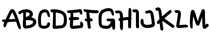 Glipa Regular Font UPPERCASE