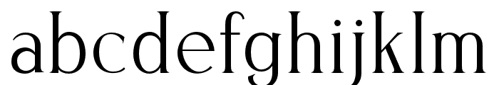 Glique Font LOWERCASE