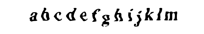 Glitch New Roman Italic Font LOWERCASE