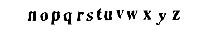 Glitch New Roman Italic Font LOWERCASE