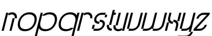 Glitchcraft Italic Font LOWERCASE