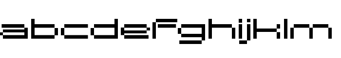 Glitchen Regular Font LOWERCASE