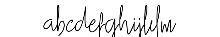 Gllibfith Regular Font LOWERCASE