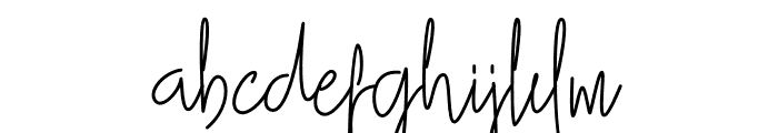 Gllibfith Font LOWERCASE