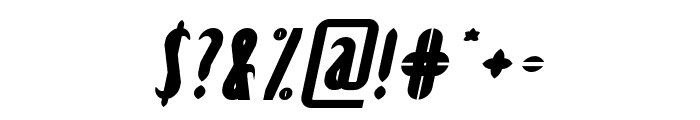 Glockenspiel Bold Italic Font OTHER CHARS