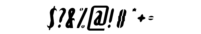 Glockenspiel Italic Font OTHER CHARS