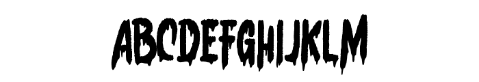 Gloomy Grave Regular Font UPPERCASE