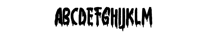 Gloomy Grave Regular Font LOWERCASE