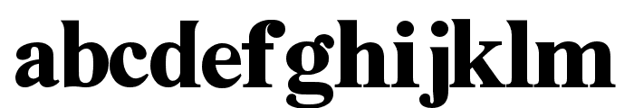 Gloomy-Regular Font LOWERCASE