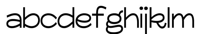 Glora-Medium Font LOWERCASE