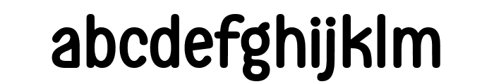Gloria Bright Font LOWERCASE