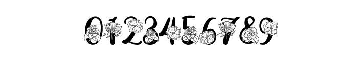 Gloria Monogram Font OTHER CHARS