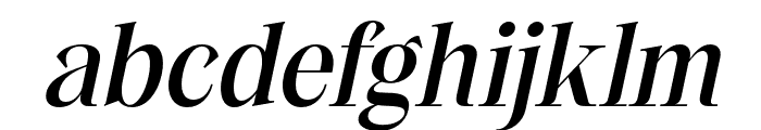 GloriaRocha-Italic Font LOWERCASE