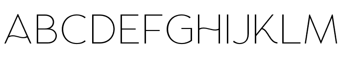 Glorich-ExtraLight Font LOWERCASE
