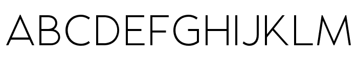 Glorich-Light Font UPPERCASE