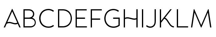 Glorich-Light Font LOWERCASE