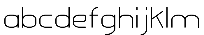 Glorifie-Light Font LOWERCASE