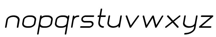 Glorifie-Regular-Italic Font LOWERCASE
