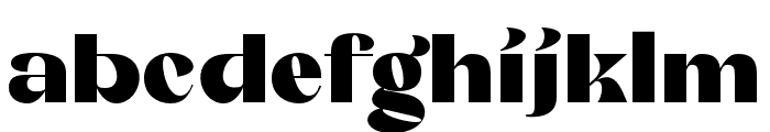 Glorify-Black Font LOWERCASE