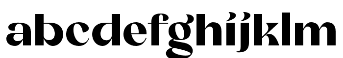 Glorify-Bold Font LOWERCASE