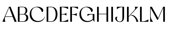 Glorify-Light Font UPPERCASE