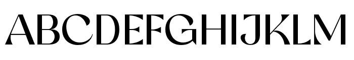 Glorify-Regular Font UPPERCASE
